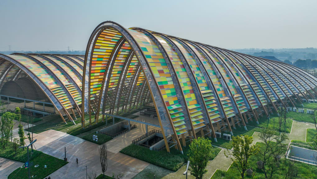 Tianfu Agricultural Expo Main Hall The Institution of Structural